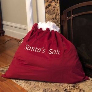 NEW CHRISTMAS Holiday Seasonal Santa Bag Sack for Toys Gifts Presents Wrapping